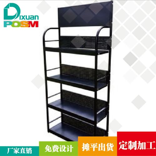 嘉实多机油展示架定制 生铁货架与铁架子从选材到生产的深度解析
